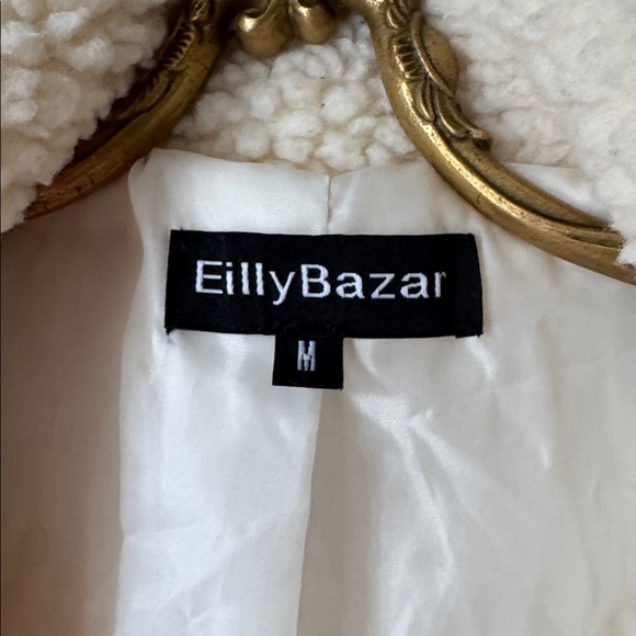 Eilly Bazar Cream Teddy Coat - Picture 3 of 8